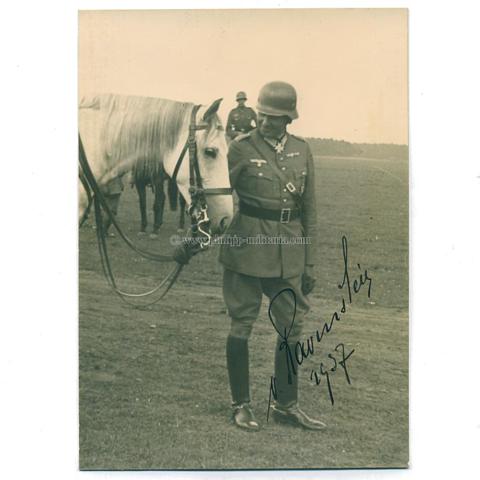 RAVENSTEIN, Hans von, 1937 als Oberstleutnant, Träger des Pour le Merite