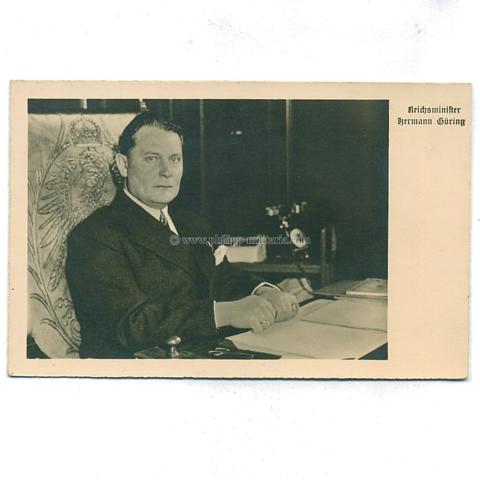 Hermann Göring Reichminister - Postkarte