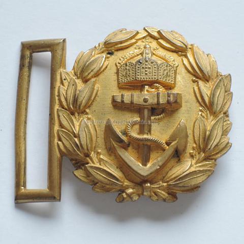 Kaiserliche Marine - Feldbindenschloss für die Feldbinde ab 1902