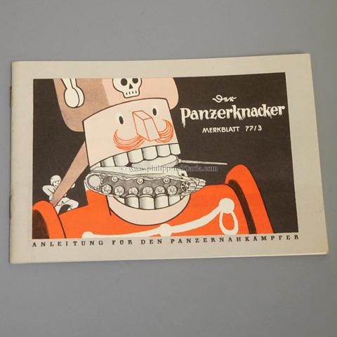 Der Panzerknacker (Merkblatt 77/3) - Museums & Sammleranfertigung