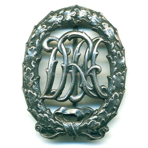 Deutsches Reichssportabzeichen 'DRA' in Silber