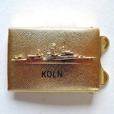Bundesmarine - Koppelschloss 'Köln'