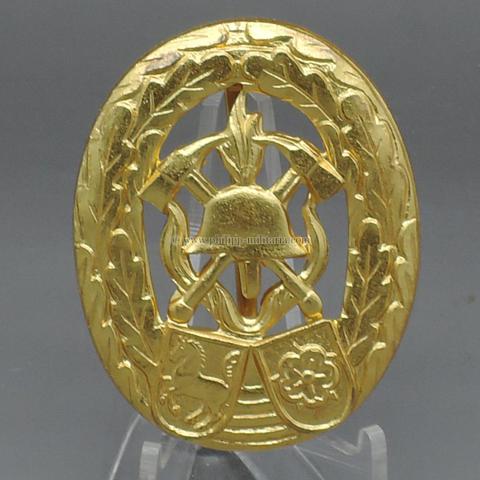 Nordrhein-Westfalen, Feuerwehr Ehrenzeichen, Leistungsabzeichen Westfalen-Lippe in Gold (1980-2002)