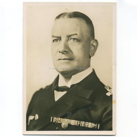 Großadmiral Erich Raeder - Pressefoto