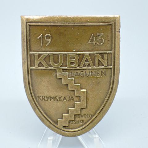Ärmelschild 'Kuban 1943' - Kubanschild - Ausführung 1957