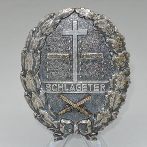 Schlageter Erinnerungsabzeichen - Schlageter-Schild 2. Form