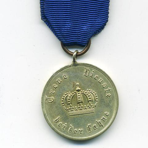Dienstauszeichnung Medaille für IX Dienstjahre 2. Modell - Preussen