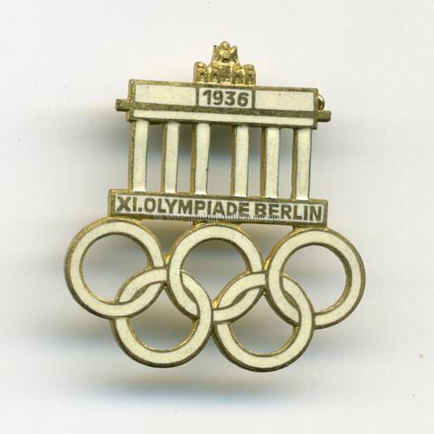 Olympiade Berlin 1936, Offizielles Besucherabzeichen