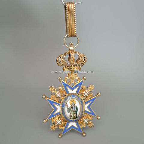 Serbien St Sava Orden, Kommandeurskreuz