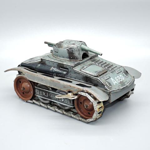 Arnold Blechspielzeug Panzer - Tank A680 gefertigt um 1940
