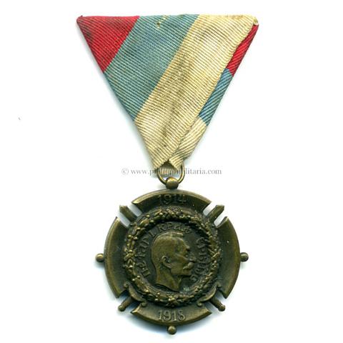 Serbien Verdienstkreuz, Kriegsmedaille 1914-1918