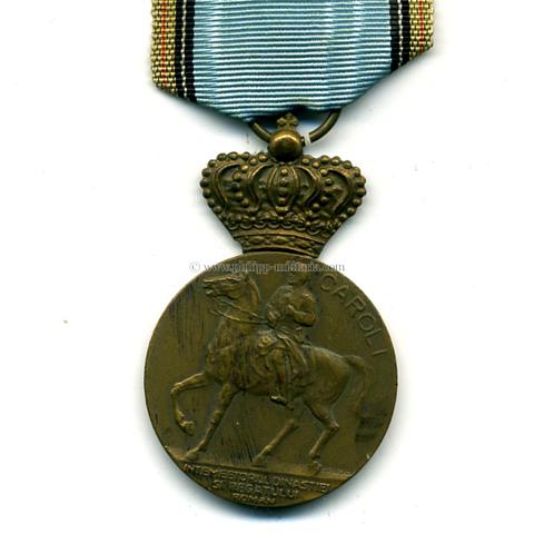 Rumänien König Karl II. Jubiläumsmedaille 1839-1939