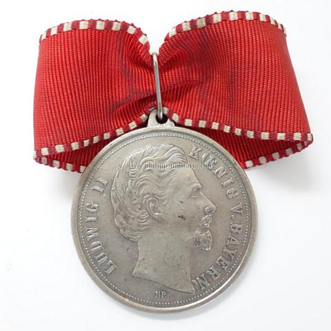 Bayern, Medaille König Ludwig II. von Bayern (Neuprägung)