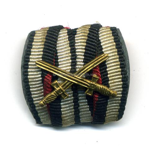 Einzel-Bandspange Ehrenkreuz für Frontkämpfer 1914-1918