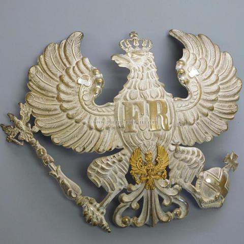 Preußen Helmadler für die Pickelhaube der Pioniere, Reserve-Offizier um 1900