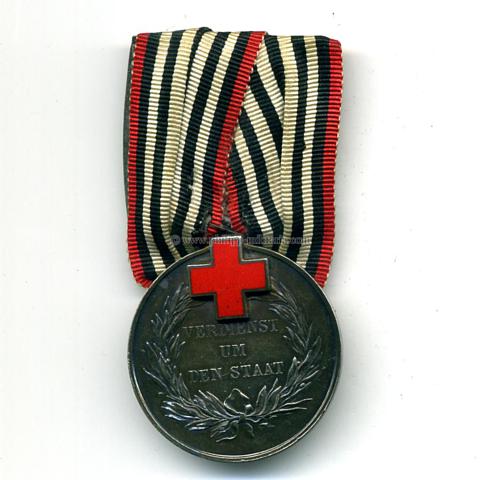Allgemeines Ehrenzeichen 2. Klasse mit emailliertem Genfer Kreuz, Preussen