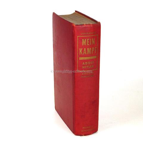 Adolf Hitler - Mein Kampf, englische Ausgabe 1939