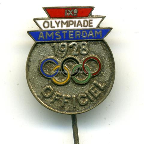 Olympiade Amsterdam 1928 - Kleinabzeichen