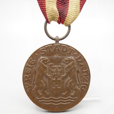 Danzig, bronzene Medaille ' FÜR RETTUNG AUS LEBENSGEFAHR '
