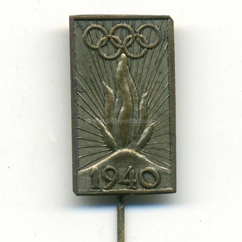 Olympiade 1940 - Anstecknadel