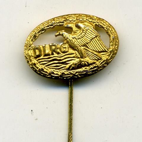 DLRG, Deutsches Rettungsschwimmabzeichen in Gold der DLRG - Miniatur