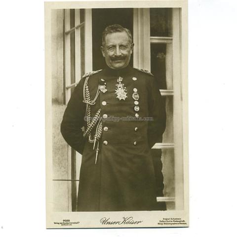 Kaiser Wilhelm II. - Deutscher Kaiser und König (1856-1941) - Fotopostkarte