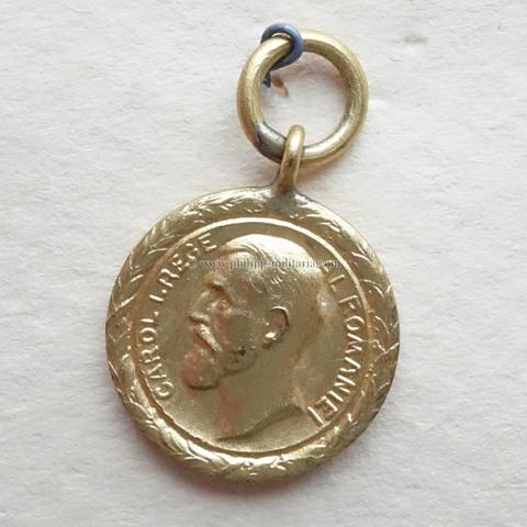 Rumänien Medaille für Verdienste um Handel und Industrie - Miniatur