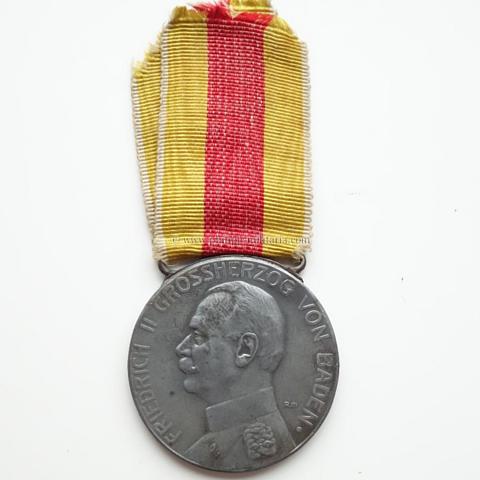 Baden Silberne Verdienstmedaille Friedrich II.