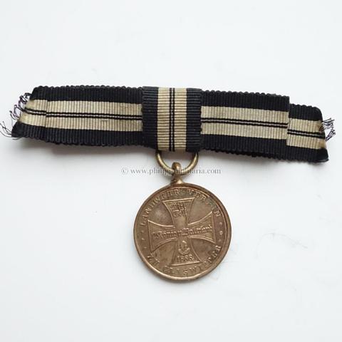 Deutscher Kriegerverein - Medaille Landwehr Verein Claswipper 1886 heute Wipperfürth