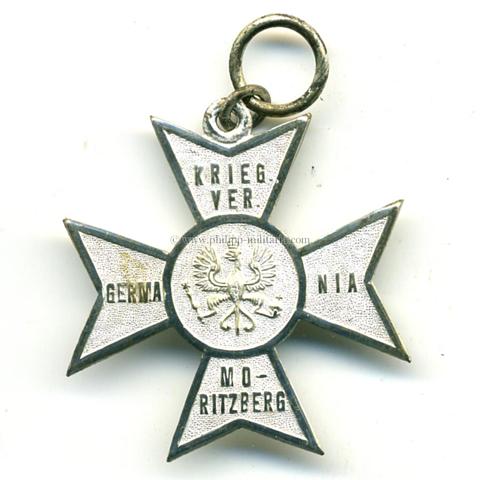 Deutscher Kriegerverein, Kreuz 'Krieg.Ver. Germania  MD Ritzberg'