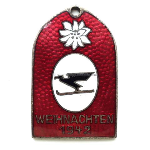 Truppeninternes Abzeichen Jäger-Bataillon 6 'Weihnachten 1942'