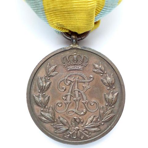 Königreich Sachsen, Friedrich August Medaille in Bronze
