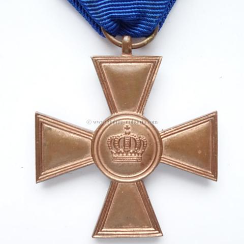 Dienstauszeichnung Kreuz 1. Klasse für den Soldatenstand nach XV Dienstjahren, 2. Modell - Preussen