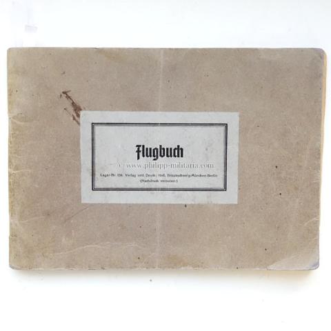 Luftwaffe Flugbuch für einen Flugzeugführer, 1944 Jagdausbildung beim I.N.A.G.102