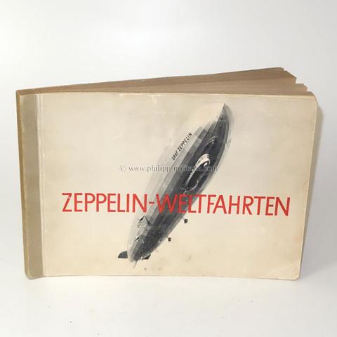 Zeppelin-Weltfahrten I. Buch, Greiling Zigarettenfabrik Dresden.