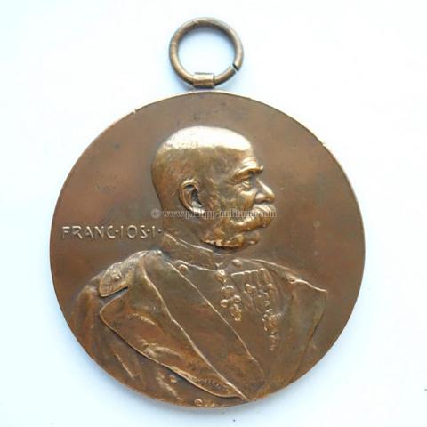 Österreich Habsburg, Medaille zur Erinnerung an den 200. Jahrestag des Sieges des Oberinntaler Landsturm