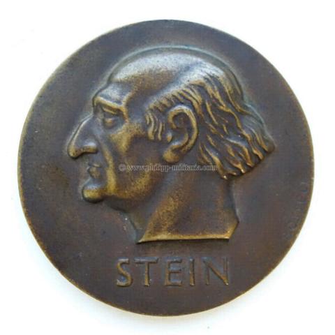 Ehrenpreis des Reichspräsidenten, Plakette in Bronze 1931, Stein Gedenkjahr 1931 Verfassungstag