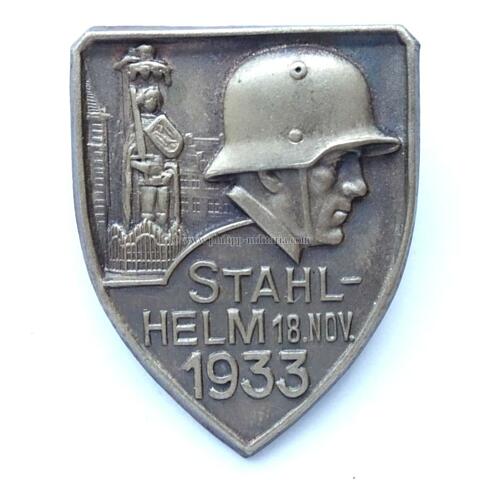 Stahlhelmbund Treffabzeichen ( Bremen ) 18. Nov. 1933  - Veranstaltungsabzeichen