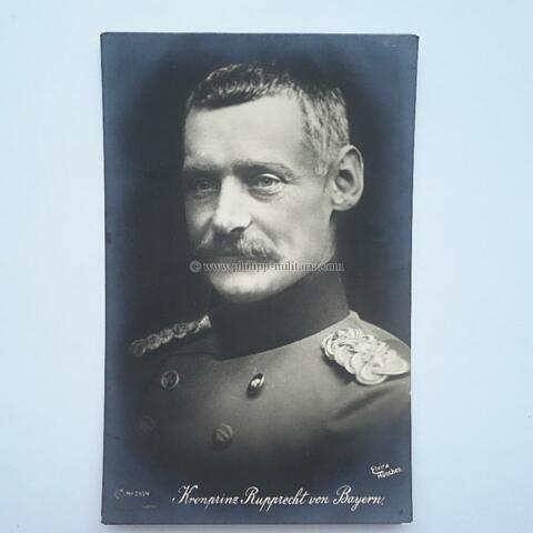 Kronprinz Rupprecht von Bayern, Portraitpostkarte