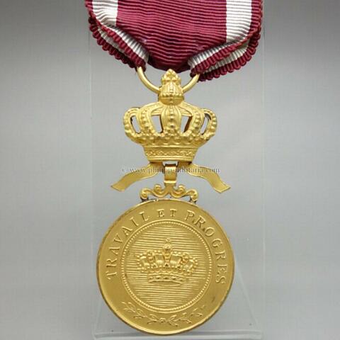Belgien, Kronenorden, Medaille in Gold