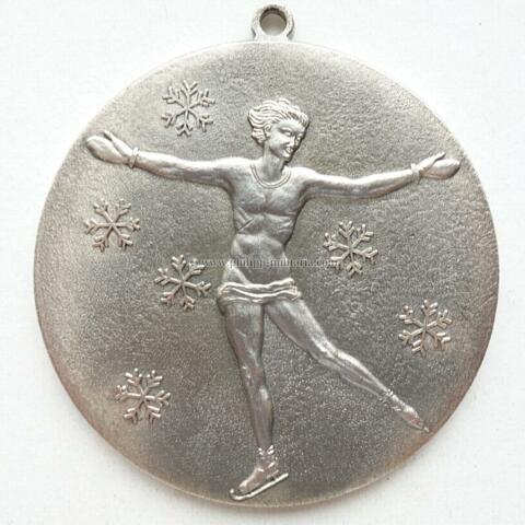 Olympiade - Winter Olympics Olympische Spiele St. Moritz 1928 - tragbare Medaille