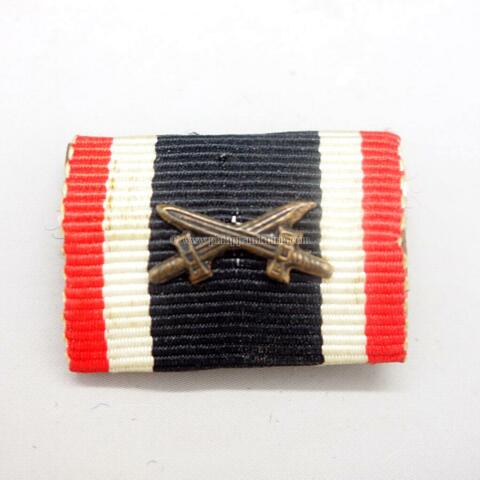Kriegsverdienstkreuz 2. Klasse 1939 mit Schwertern - Einzel-Bandspange