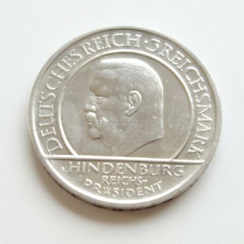 Weimarer Republik 3 Reichsmark Gedenkmünze, 10. Jahrestag der Weimarer Reichsverfassung 1930