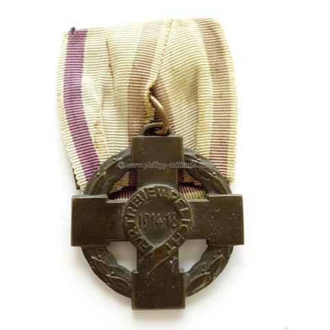 Verdienstkreuz der Liga der Nichtkämpfer e.V. Bronzenes Verdienstkreuz