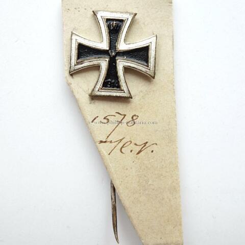 Eisernes Kreuz 1. Klasse 1914 - Miniatur 17mm.