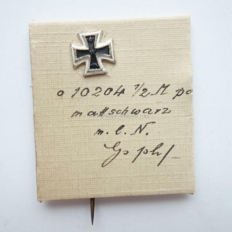Eisernes Kreuz 1. Klasse 1914 - Miniatur 9mm.