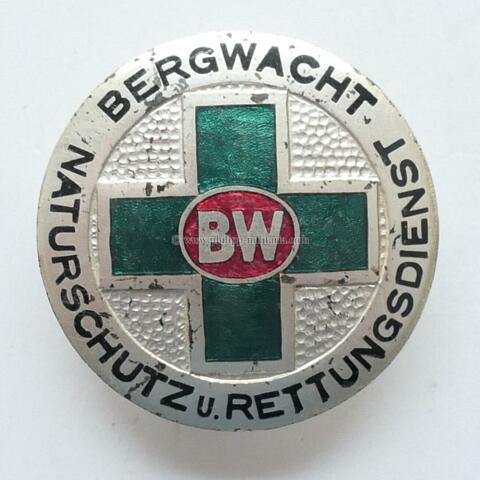 Bergwacht Naturschutz u. Rettungsdienst - Mitgliedsabzeichen Nr. 966