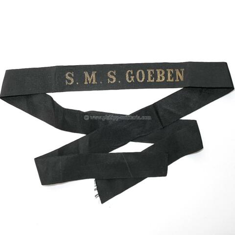 Kaiserliche Marine Mützenband ' S.M.S. Goeben '