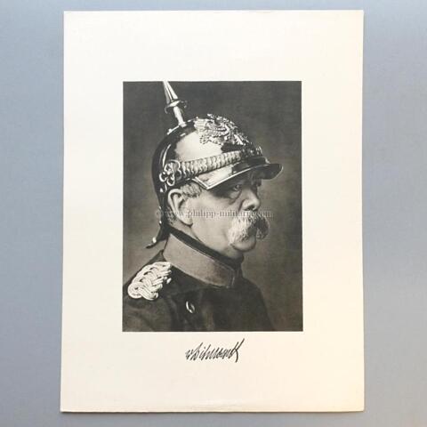 Bismarck Otto von, Portraitbild für Amtsstuben öffentlichen Gebäuden und Büros