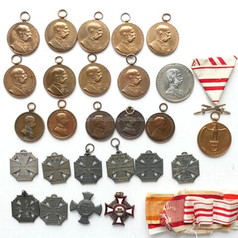 Österreich - Lot mit 26 Medaillen und weiteren Auszeichnungen